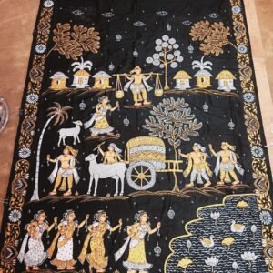 Gramina Theme Saree